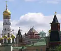 Toits du palais vus de la rue Mokhovaïa