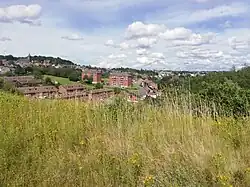 Vue sur La Docherie et la cité de l'Egalité.