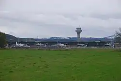 Le terminal A de l'aéroport.