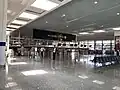 Banques d'enregistrement du terminal départ de l'aéroport de Toulon-Hyères en 2019.