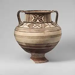 Amphore géométrique. Chypre. 850-750. H. 31&nbsp;cm. The Met