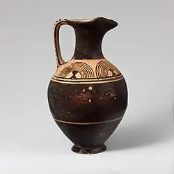 Cruche attique. Géométrique ancien, vers 900. H. 30&nbsp;cm. The Met