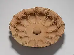 Phiale en terre cuite, Metropolitan Museum de New York