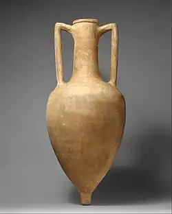 Amphore rhodienne, fin IIIe - début IIe siècle av. J.-C. MET