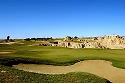 Terrain de golf.