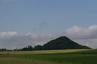 Terril no&nbsp;12 vu de l'autoroute R5.