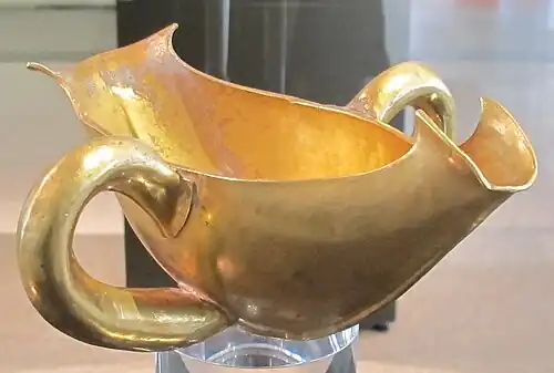 Saucière en or du Trésor de Priam (Musée Pouchkine).