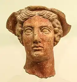 Tête d'homme ou Mercure, ca. -400