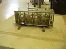 Tests acoustiques avec une machine à chocs