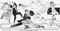Danseurs de Texas Tommy (1912).