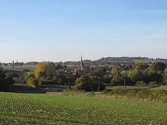 photographie d'ensemble du village.