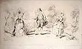 Gravure dessiné par G. Roux, 1853