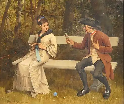 Le vieux galant.