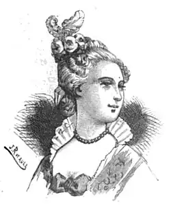 Coiffure le ques-à-co,créée par Rose Bertin.