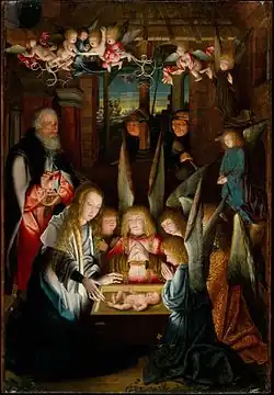 Adoration du Christ Enfant (v. 1515), Atelier, Metropolitan Museum of Art.