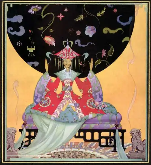 Illustration issue de Arabian Nights.