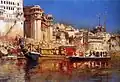 Barge du Maharajah de Bénarès, 1883