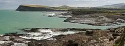 Vue panoramique de la baie de Curio