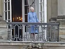 Margrethe II en 2023.