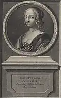 La Duchesse d'Orléans, d'après Claude Mellan