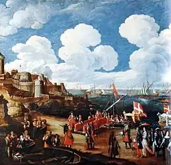 Le couronnement de roi de Sicile du duc de Savoie