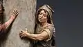La mise au tombeau du Christ - Détail.