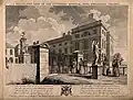 The Foundling Hospital, Holborn, London (1749), d'après Samuel Wale.
