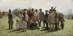 Les Fugitifs, 1883, huile sur toile — Galerie Tretiakov