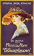 Poster promotionnel pour The Golden Gallows (1922)