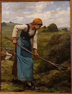 La Moissonneuse (vers 1880-1881), Huntington Museum of Art.