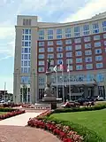 L'hôtel Heldrich, situé dans le centre-ville.