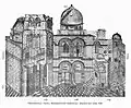 Gravure de 1728 montrant l'échelle