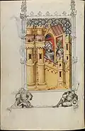 Scène de la vie de saint Louis