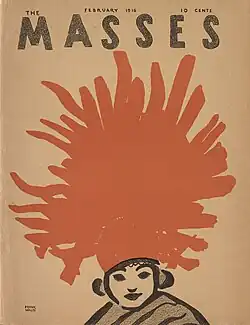 The Masses, couverture de février 1916
