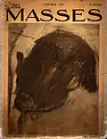 Illustration de couverture pour The Masses, 1916.