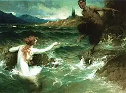 La sirène et le satyre (1917)