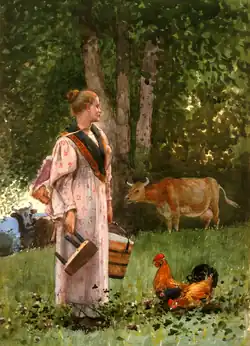 La Laitière (États-Unis)Winslow Homer, 1878National Gallery of Art, Washington