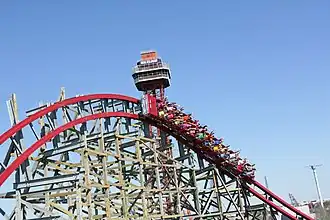 Train du New Texas Giant.