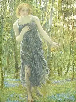 La nymphe Callisto, 1899