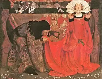 The Pale Complexion of True Love, 1899, Paris, musée d'Orsay.