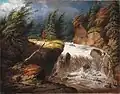 The Passing Storm, Saint-Ferréol (L'Orage, Saint-Ferréol), peinture à l’huile, 1854, Musée des beaux-arts du Canada