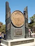 Les Colonnes d'Hercule, monument à Gibraltar.