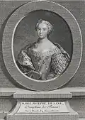 Princesse Marie Josèphe de Saxe, 1747;