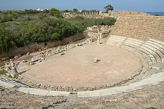 Théâtre romain de Salamis (Ier&nbsp;siècle).