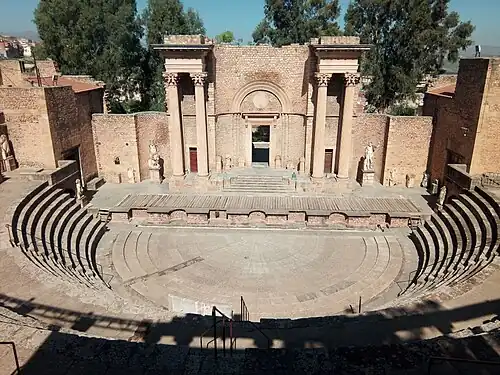 Théâtre romain de Guelma de la cité antique Calama