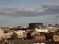 Vue depuis un appartement du centre ville.