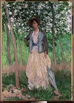 "La Promeneuse (Suzanne Hoschedé)" (1887), Claude Monet, The MET, NYC (W 1133)
