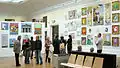 Paintings (first section on the right) at The Stuckists Punk Victorian, 2004.