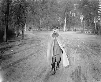 Photographie de Detlof von Winterfeldt le 29 novembre 1918