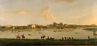 The Thames at Twickenham (une des six versions, 1725), The Twickenham Museum